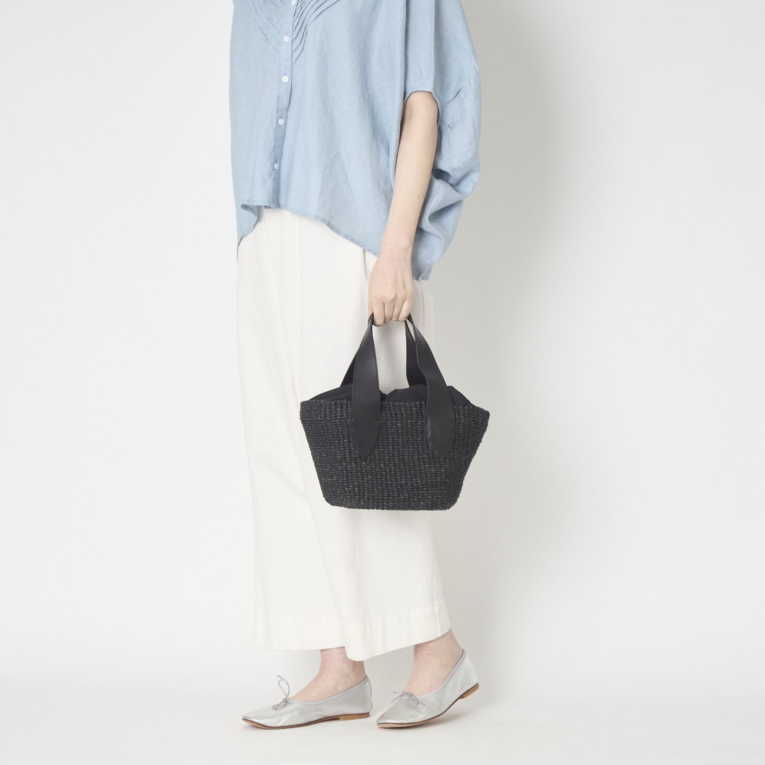 POMTATA/かごバッグ　WUE TOTE